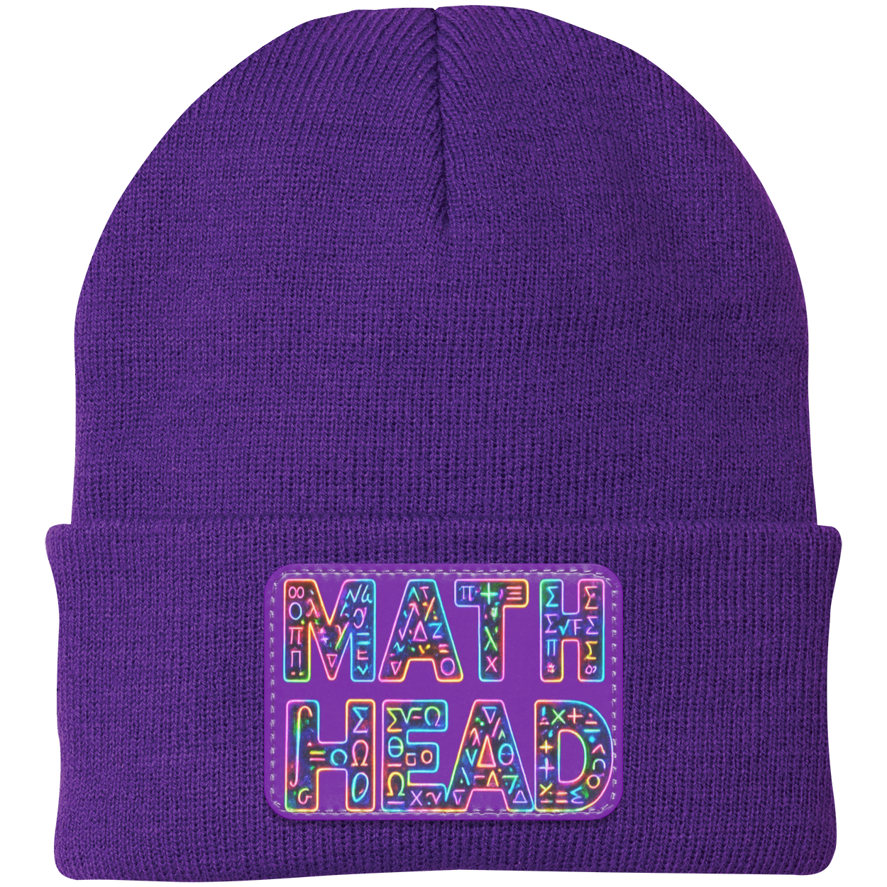 Math Head Knit Beanie